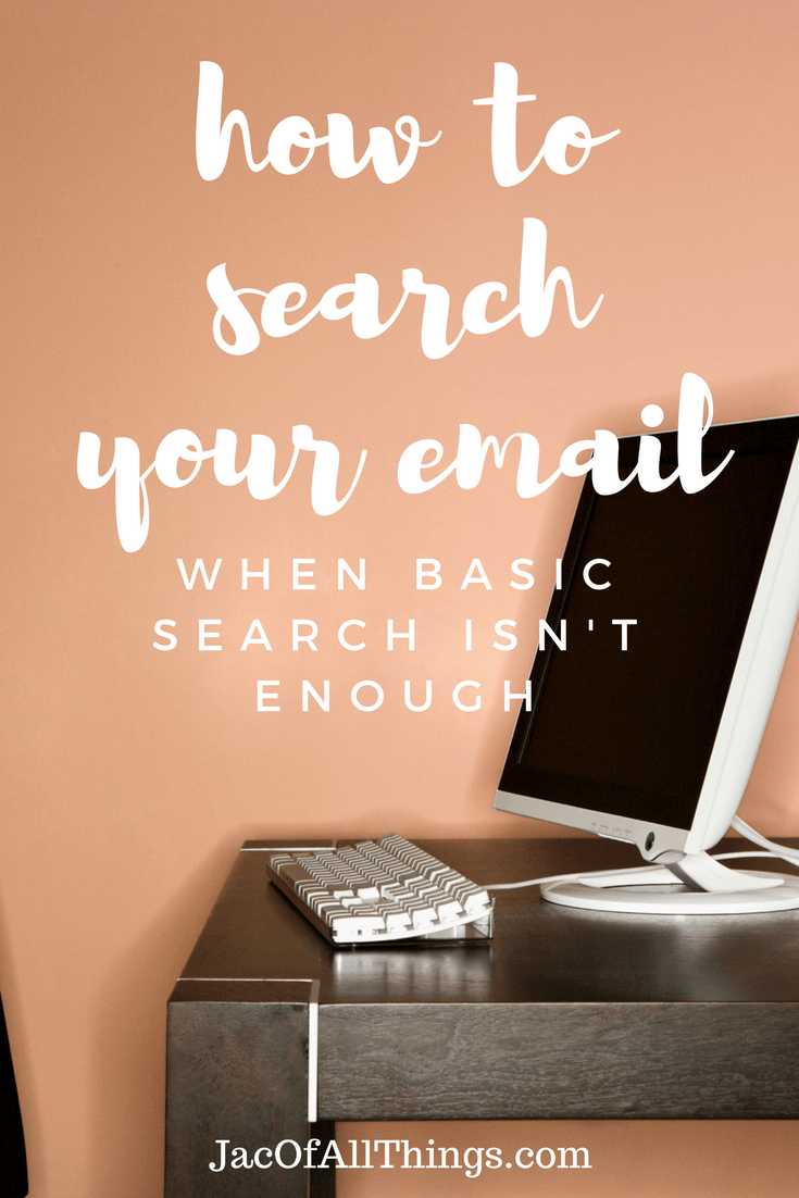 How to narrow your email search and find emails when basic email search isn't enough. Learn how to search your email using specific keywords on Gmail, Outlook, and Yahoo Mail. Free printable with search keywords.