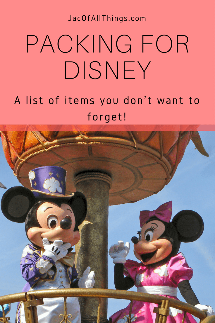 Are you traveling to Disney World with your family? Learn what to pack for the whole family with the ultimate essential packing list. Contains must-have items for babies, toddlers, kids, and adults so you can enjoy your trip and not worry about forgetting something at home. 