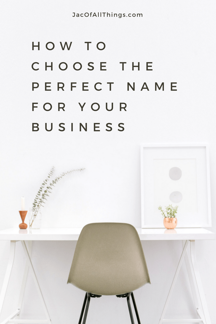 How to choose the perfect name for your business. Follow these tips for naming your business and confirming its availability. Learn how to choose the perfect name, where to find ideas and inspiration, and making naming your business simple!