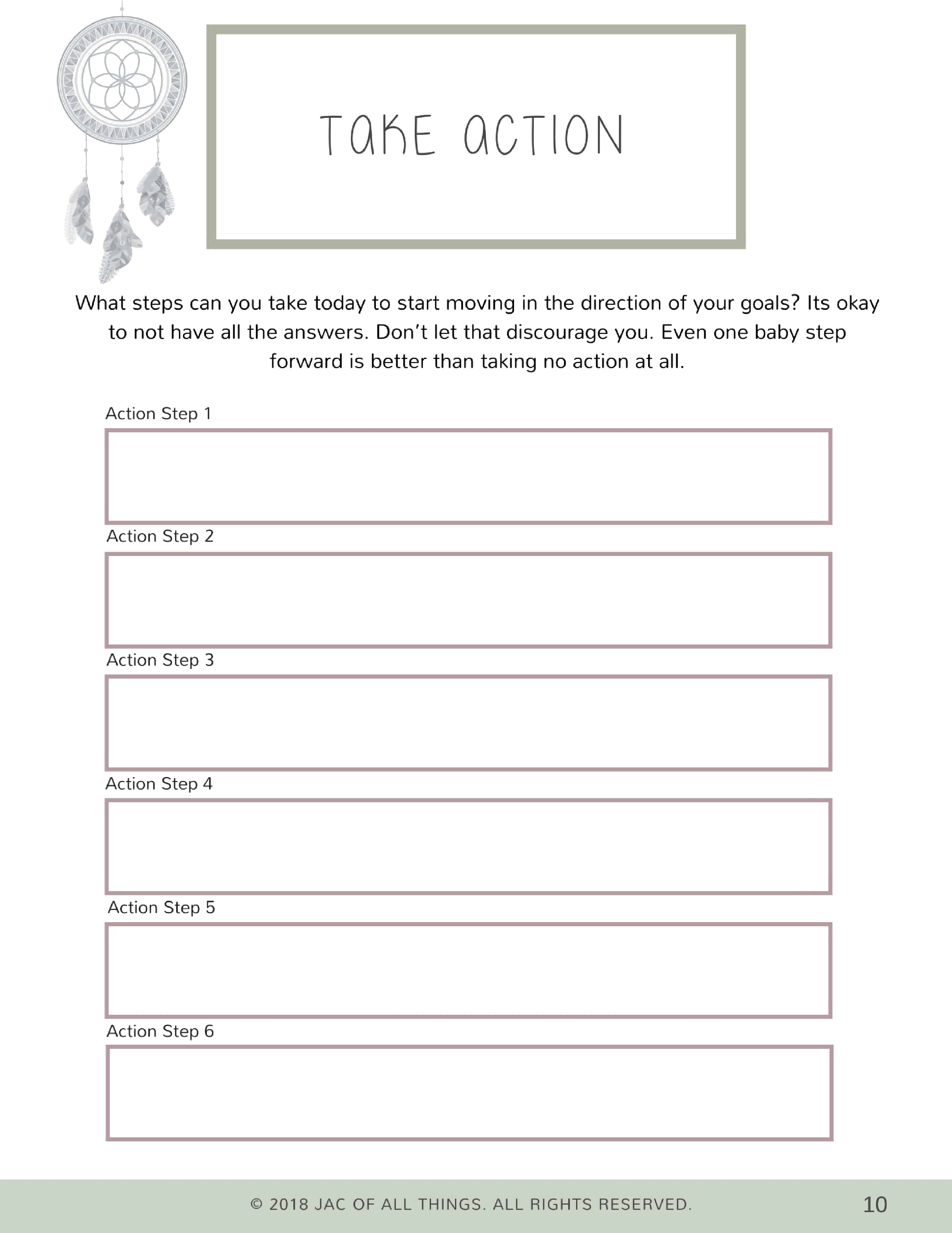 Turn your goals into reality! Access your free goal setting worksheets for adults now! Learn how to set goals for all areas of your life and tips to achieve your goals. Simple free printable goal setting template for 20 areas of your life (personal, financial, career and more.) Use this planner to identify your goals and ideas, learn more about yourself and track progress. Think about where you want to be in five years and make a five-year plan that will actually come true. 