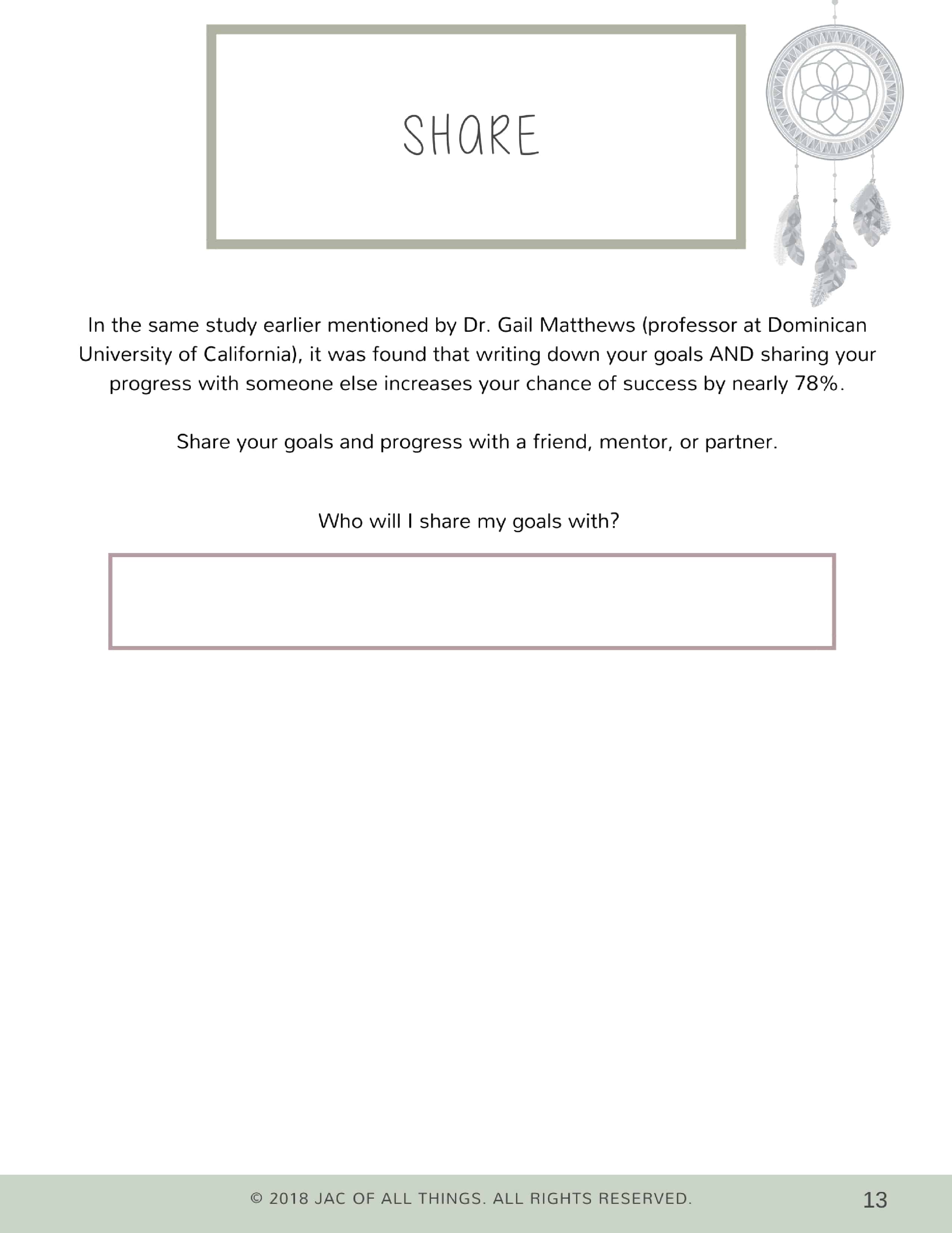 Turn your goals into reality! Access your free goal setting worksheets for adults now! Learn how to set goals for all areas of your life and tips to achieve your goals. Simple free printable goal setting template for 20 areas of your life (personal, financial, career and more.) Use this planner to identify your goals and ideas, learn more about yourself and track progress. Think about where you want to be in five years and make a five-year plan that will actually come true. 