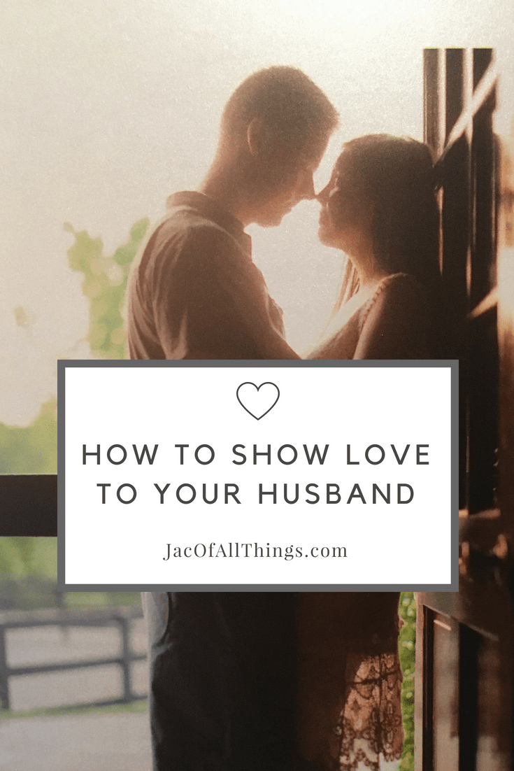 Are you looking for new ways to show love to your husband? It's easy to say I love you, but why not show him how much you care about him. Read on for my favorite ways to show love to the special man in my life. Ideas to strengthen your marriage and be the best husband and wife! 