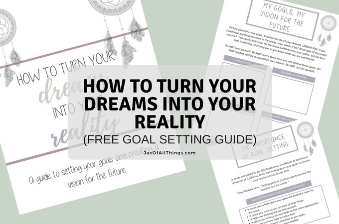 How To Turn Your Dreams Into Reality