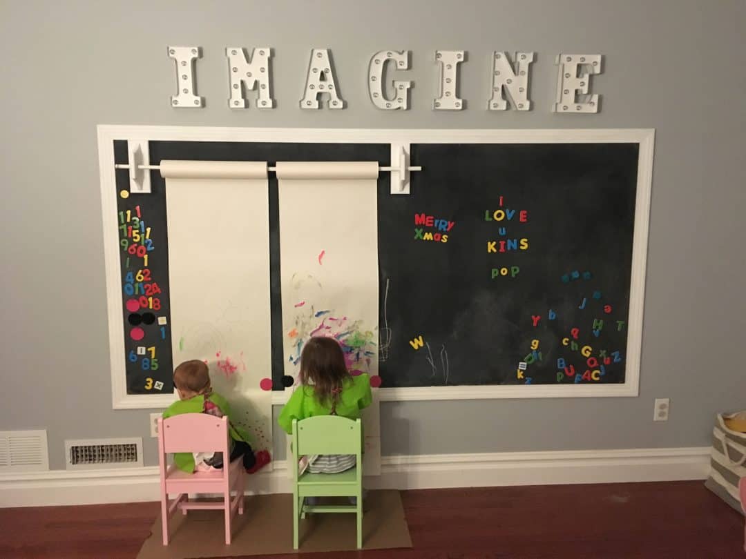 How to Make a DIY Chalkboard Wall (that’s too!) Jac of All