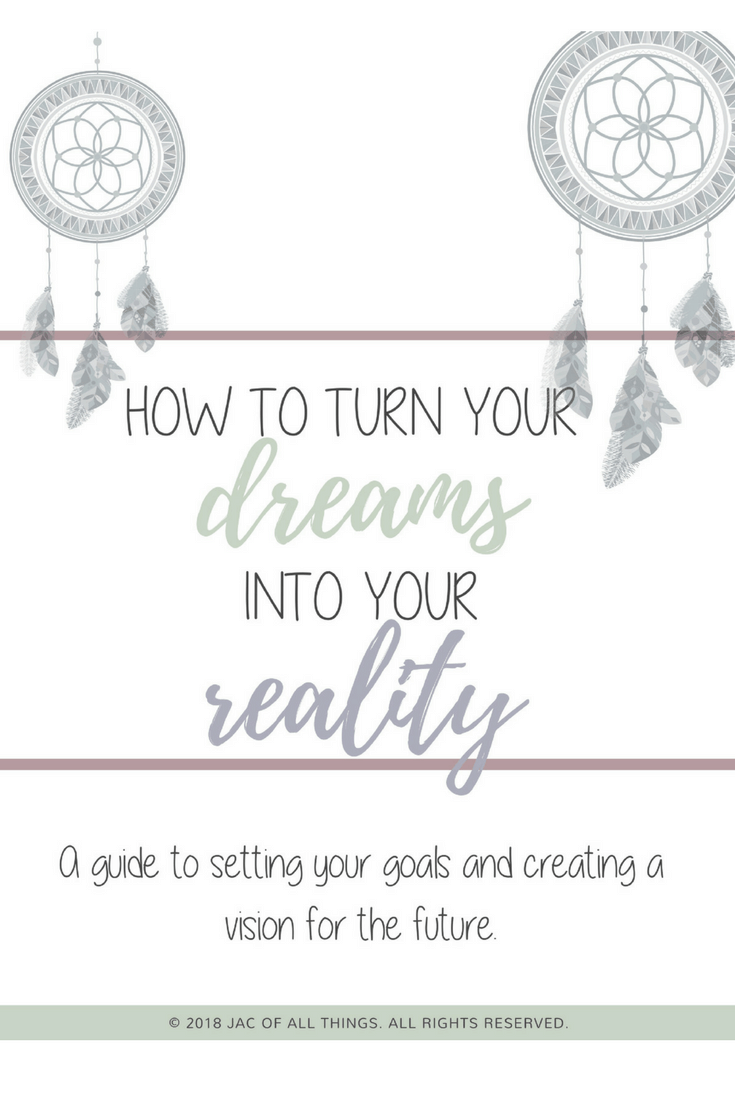 How to turn your dreams into your reality: A Goal Setting Guide