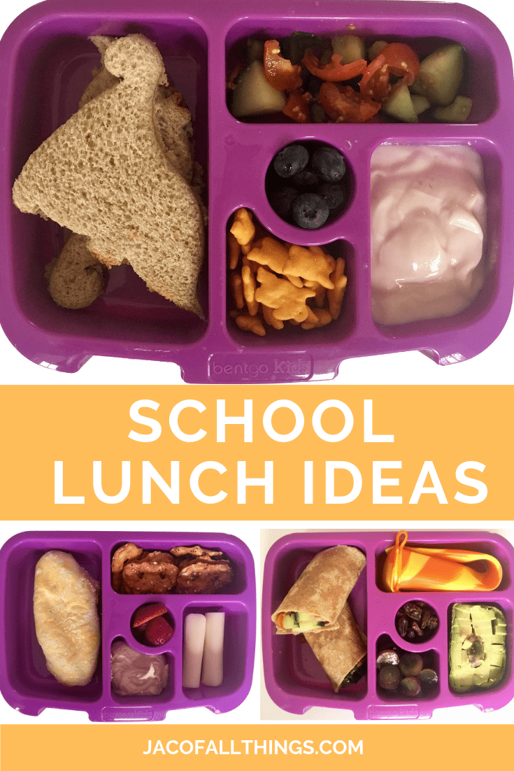 Tons of school lunch ideas! Perfect for the picky child! Includes lots of healthy options for children and toddlers as well for school. Just what you need for back to school lunches! #schoollunch #backtoschool #lunchideas