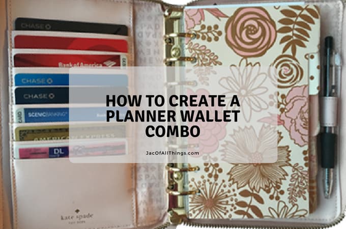 How to Create a Planner Wallet Combo