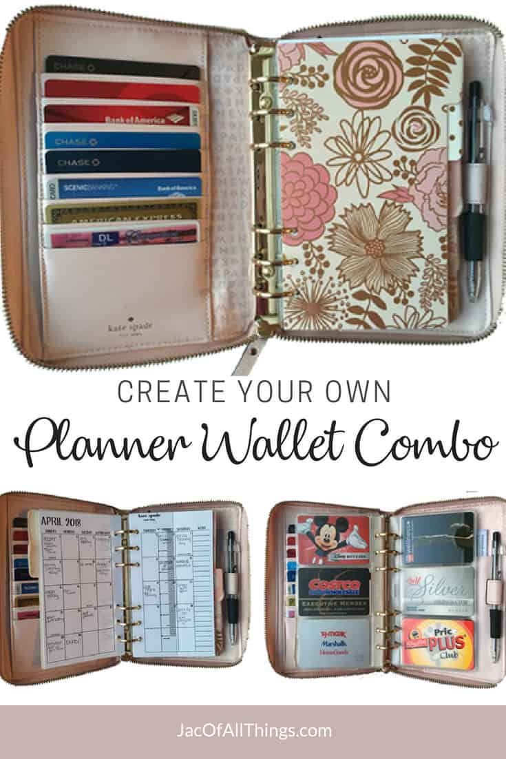 How to Create a Planner Wallet Combo - Jac of All Things