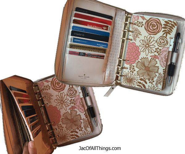 How To Create A Planner Wallet Combo Jac Of All Things - Planner Wallet Organiser