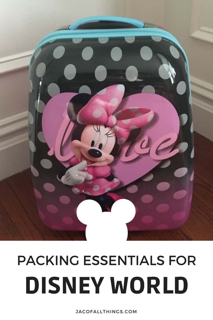 Learn what to pack in your suitcase for the whole family for your Disney World vacation! A list of the must-have items that you don’t want to forget while traveling. Contains must-have items for babies, toddlers, kids, and adults so you can enjoy your trip and not worry about forgetting something at home. All your packing essentials for your trip to Disney World! #packingtips #disney #disneyworld