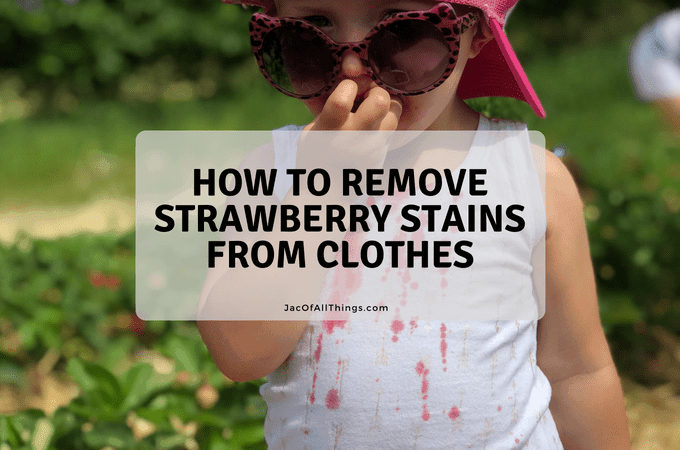 The Easiest Way to Remove Strawberry Stains from Clothes