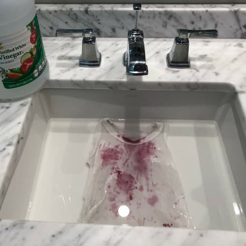 Are you wondering how to remove strawberry stains from clothes? Read more to learn how I was able to get the strawberry stains out of my daughter’s shirt with a DIY strawberry stain removal solution! This life hack is like magic!