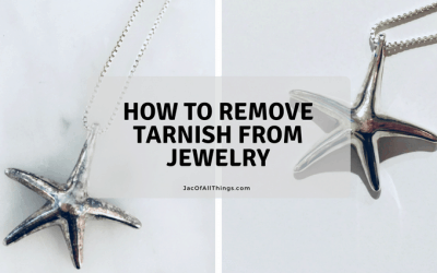 Learn how to remove tarnish from jewelry with just a few common household supplies. Watch the tarnish be removed and your clean jewelry restored in just minutes!