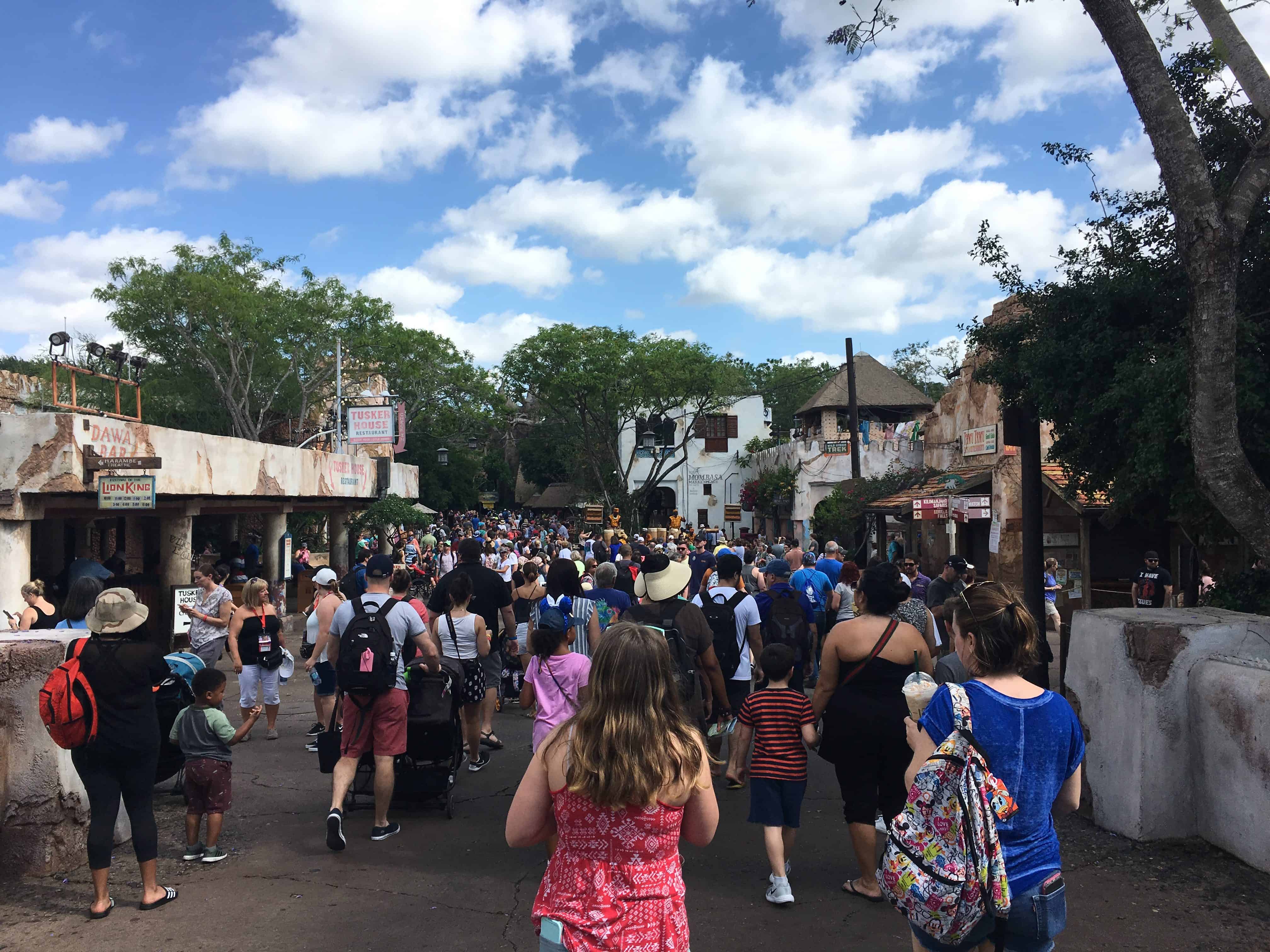 Use your Park Hopper to get away from the crowds. If a park fills up too fast, use your Park Hopper to hop over to another park at Disney World. 