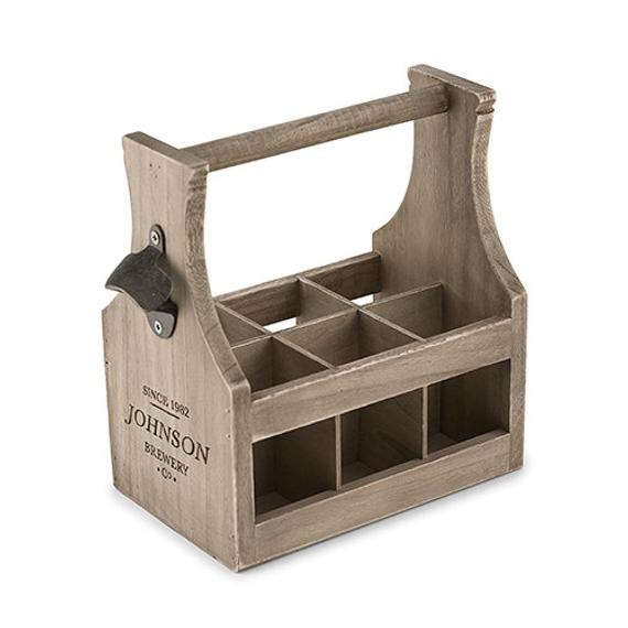 This beer caddy makes the perfect Valentine's Day Gift for Him!