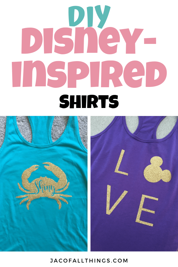 How To Make Your Own Disney T-Shirts!