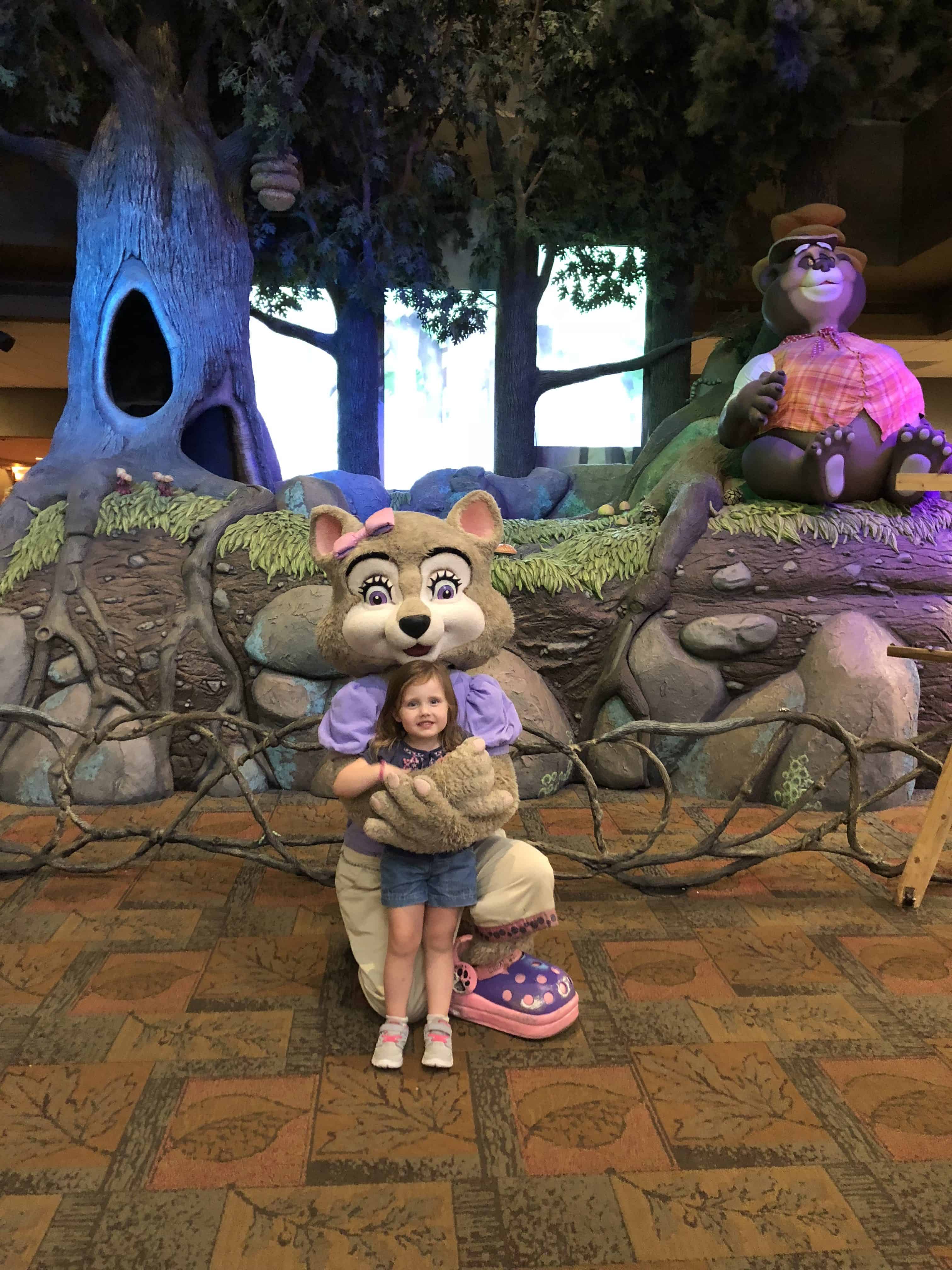 Great Wolf Lodge MA Characters