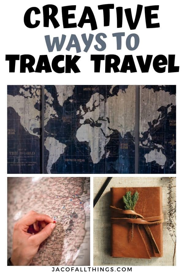 There are so many great ways to track your travel memories. The fun does not have to stop when you get home from your trip. You can showcase your travels and adventures for years to come with these creative ways to track travel including push pin maps, scratch off maps, pillows, mugs, and more!