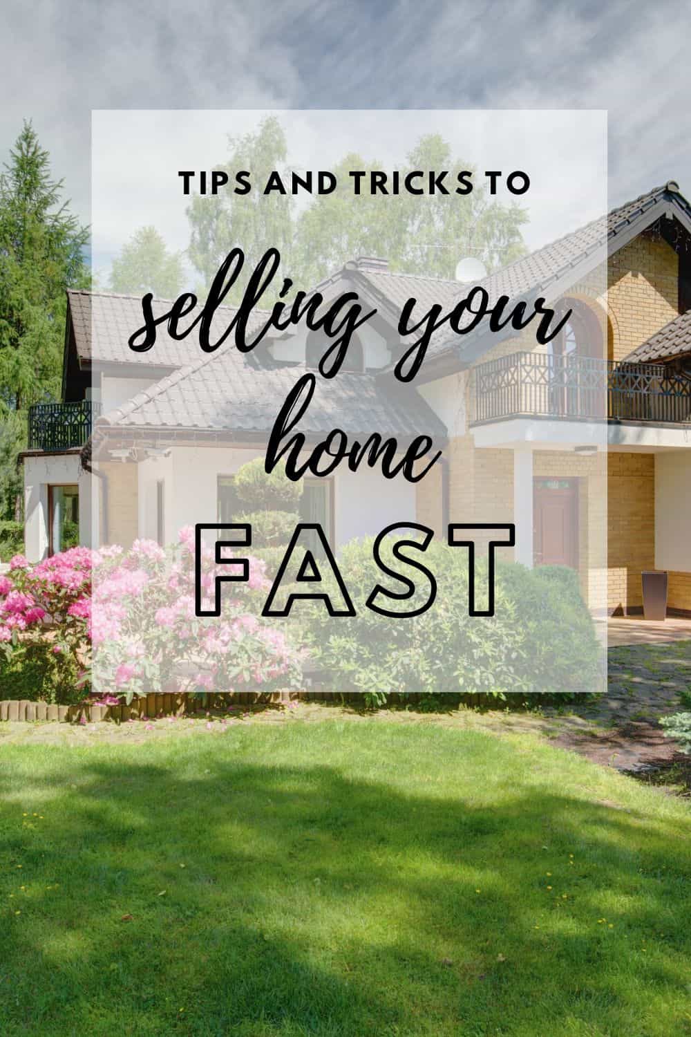 Sell your house fast and easy with these tips and tricks! This guide will walk you through everything you need to know to prepare your home to sell, stage your home to sell, what you need to do for showings, and even how to pick out the perfect realtor! 