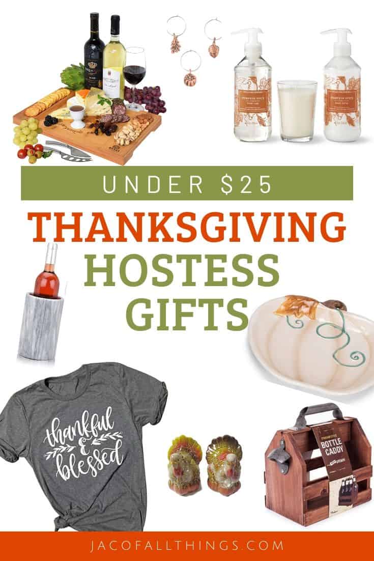 Looking for the perfect hostess gift for Thanksgiving? Check out these super cute and affordable ideas to show thanks to your host for having you as their guest. Perfect for Friendsgiving too!