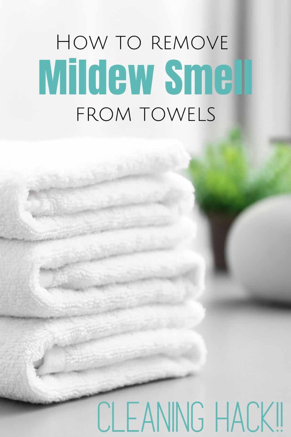 How to Get Mildew & Odors Out of Towels