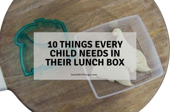 10 Things Every Child Needs in Their Lunch Box