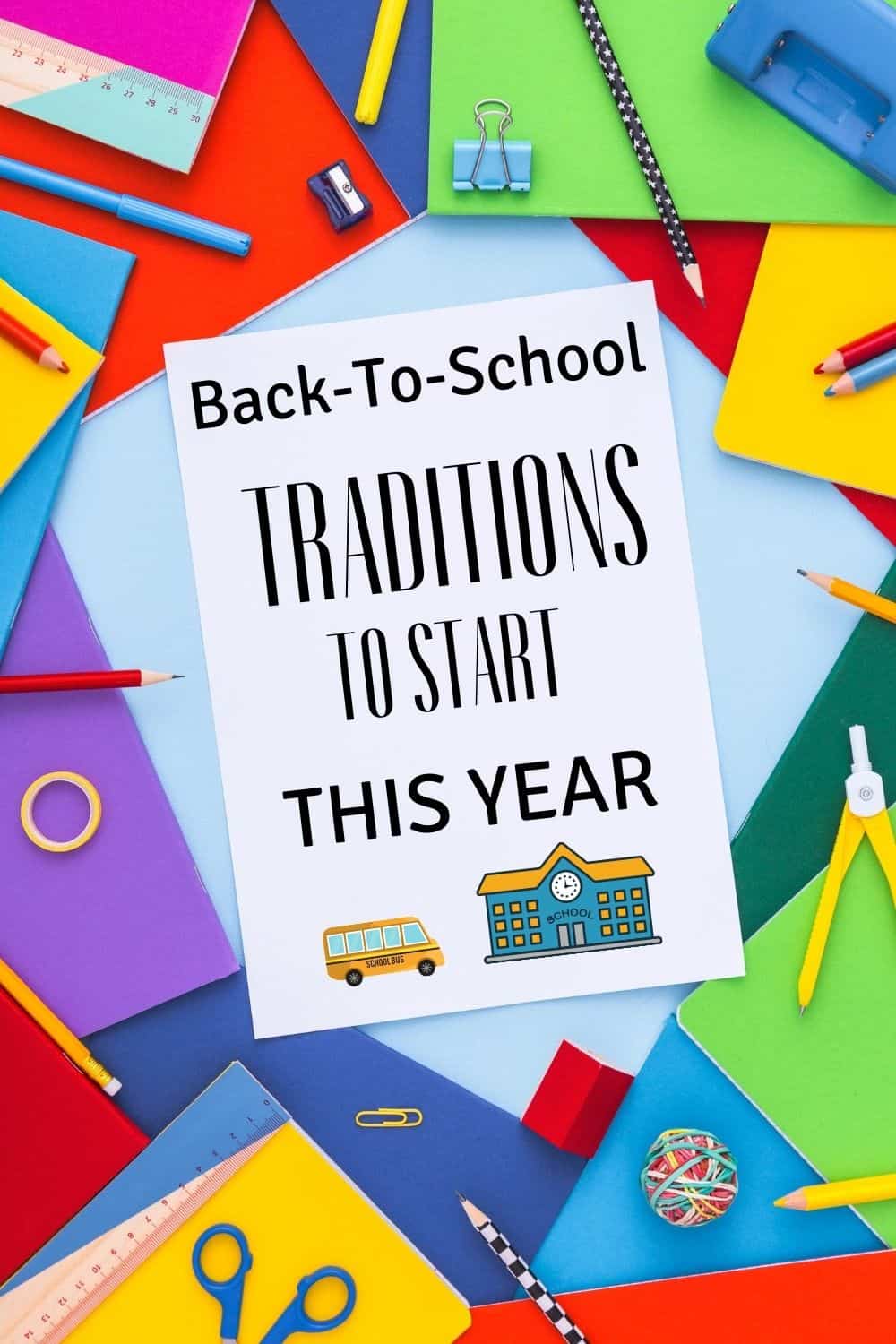Making your kid's first day of school super special does not have to be difficult or stressful! Read these 12 traditions you can start this year to make your child's back to school one to remember!