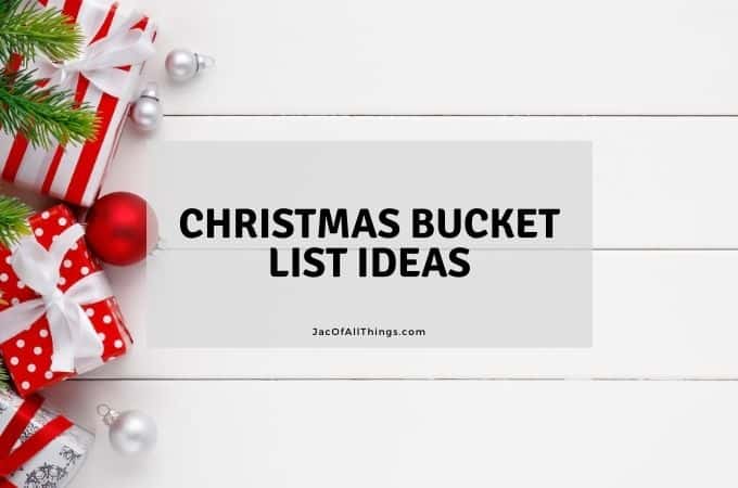 The Ultimate Christmas Bucket List