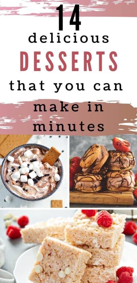 Easiest Dessert Ideas You Can Make in Minutes - Jac of All Things