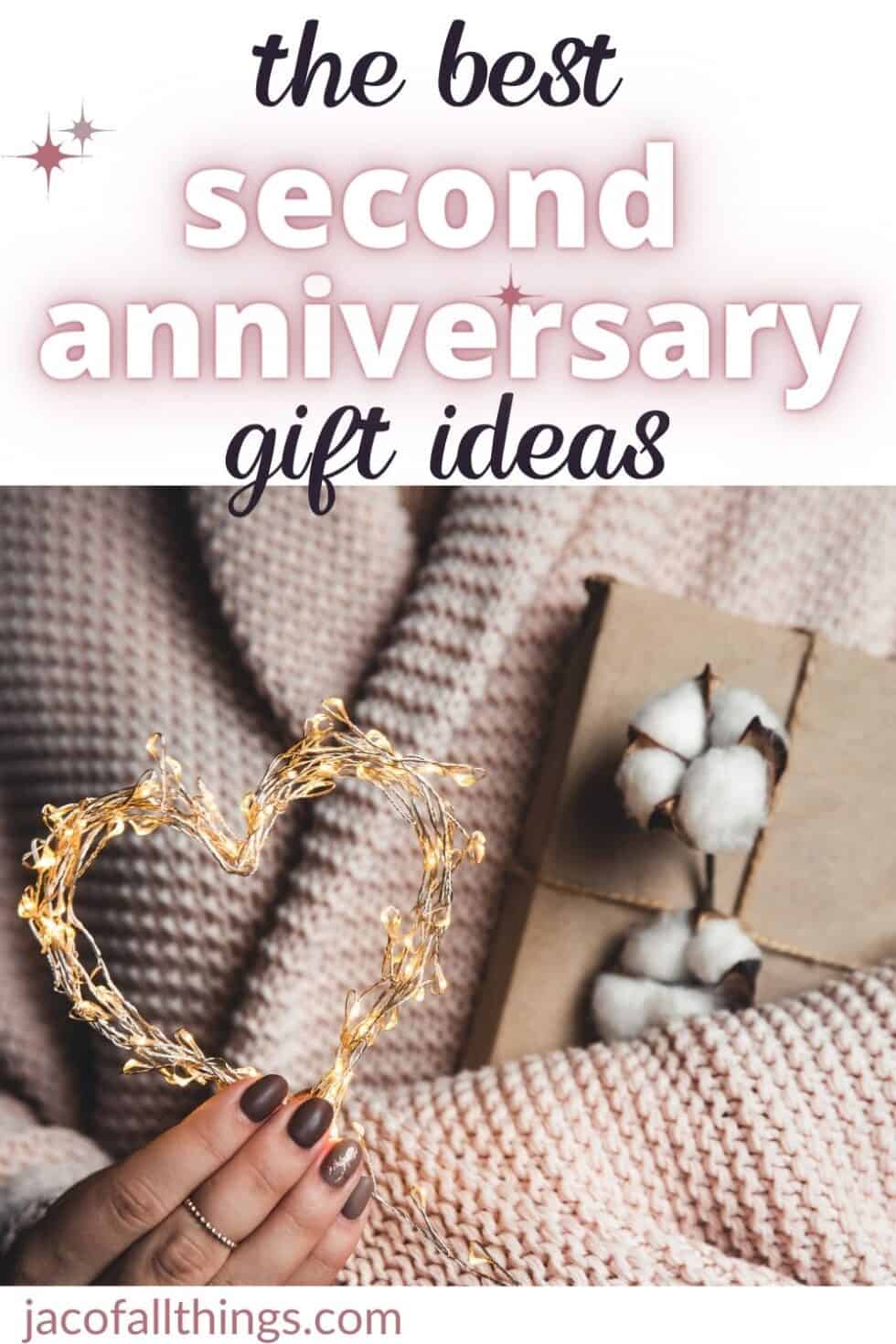 The Best Second Anniversary Gift Ideas Traditional And Modern Jac 