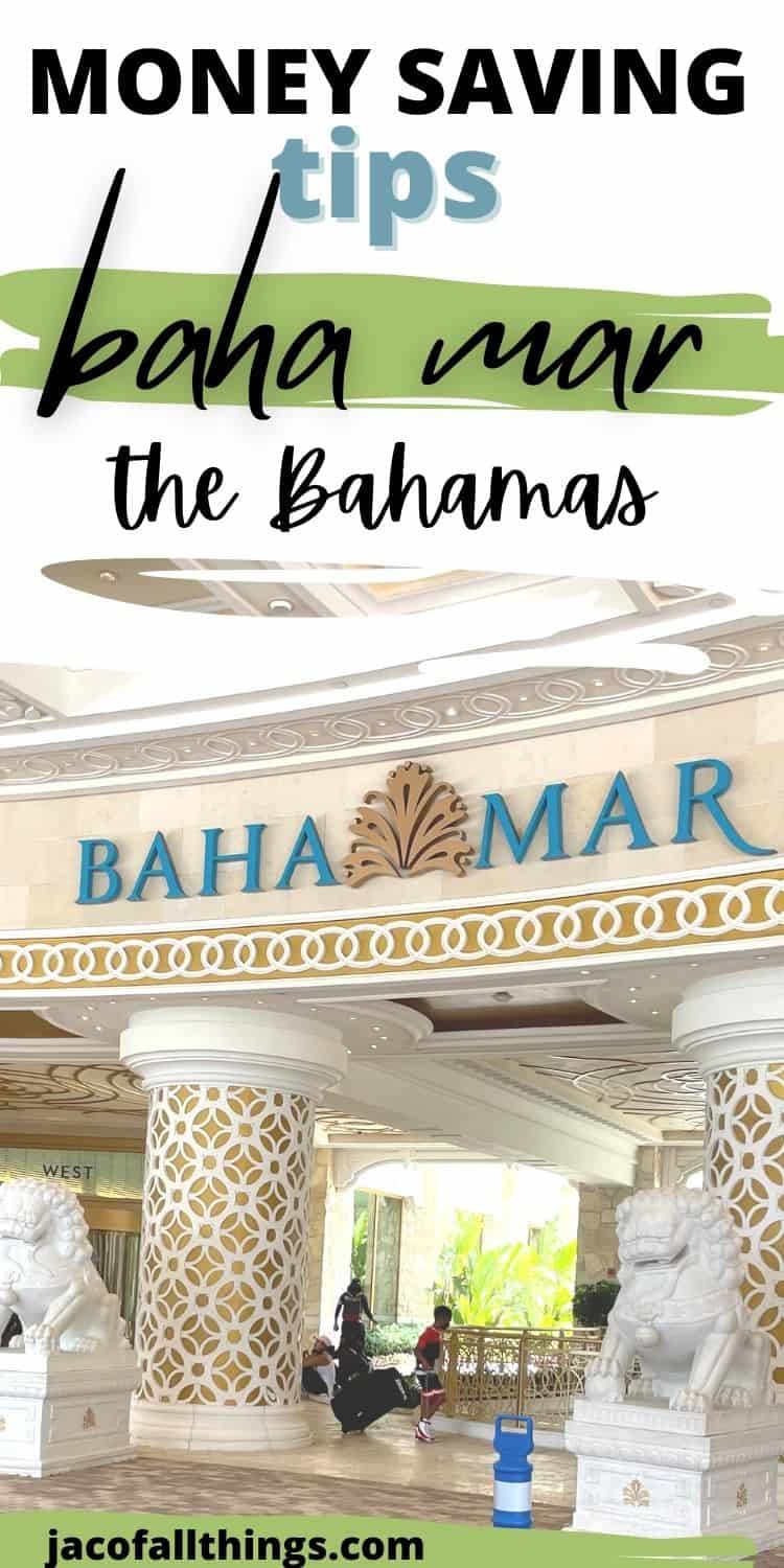 Looking to go on your next vacation to Baha Mar in the Bahamas? Be sure to read these money saving tips before you go! |save money on travel| travel tips| 