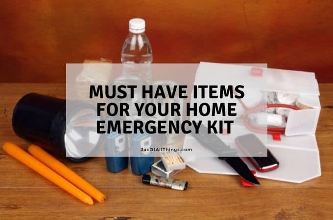 What should you have in your house for emergencies?