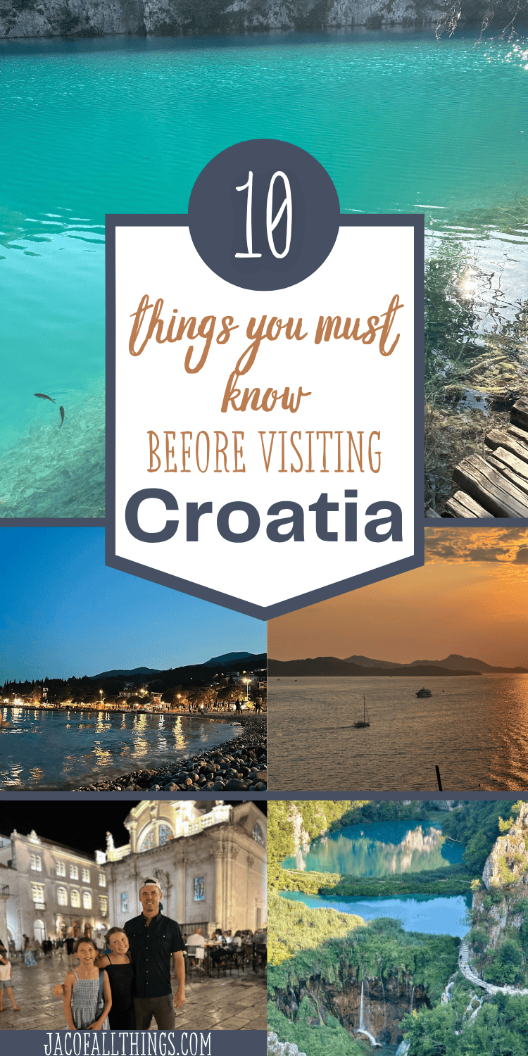 Tips for visiting Croatia